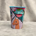 Bicchiere plastica dei pokemon