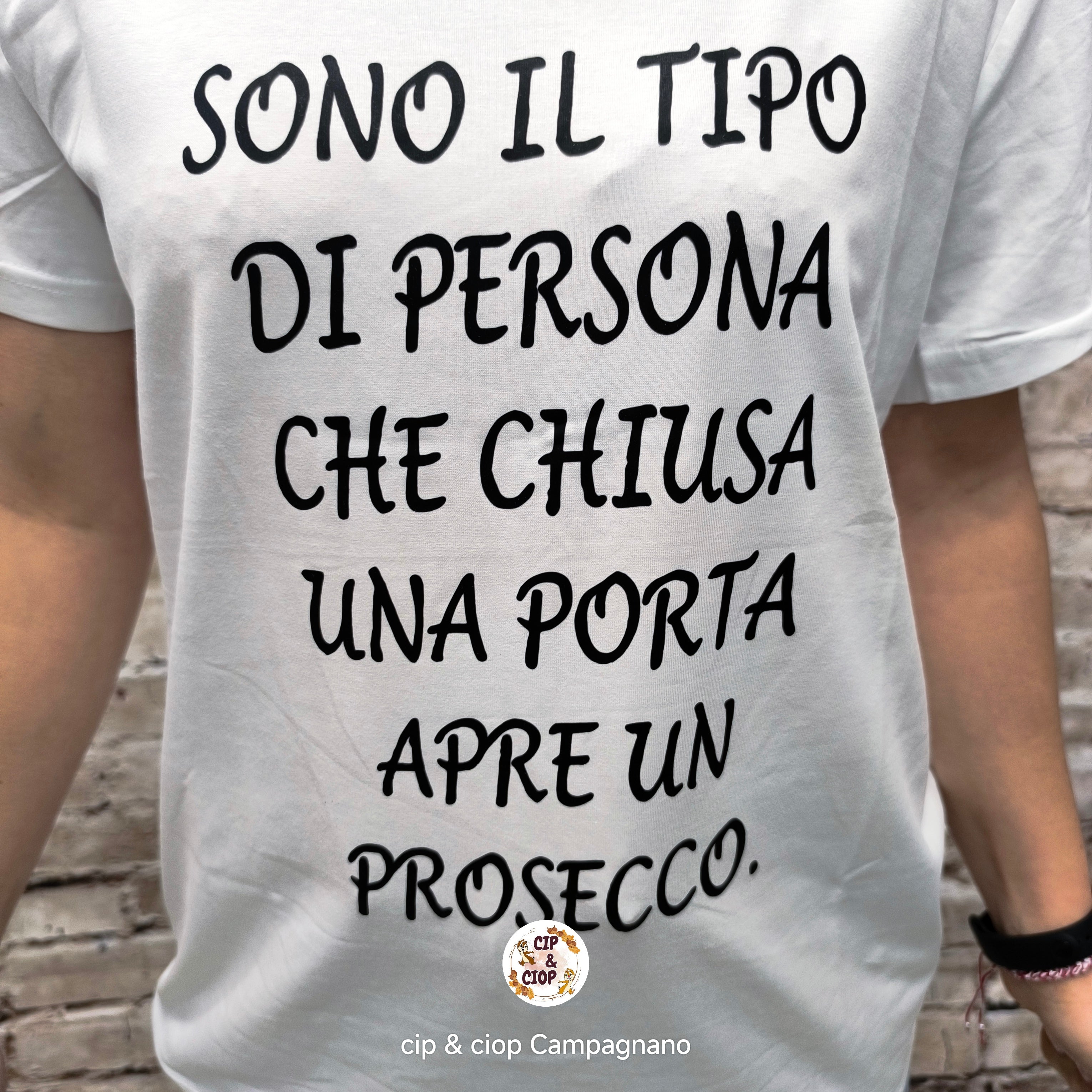 Maglia con scritta