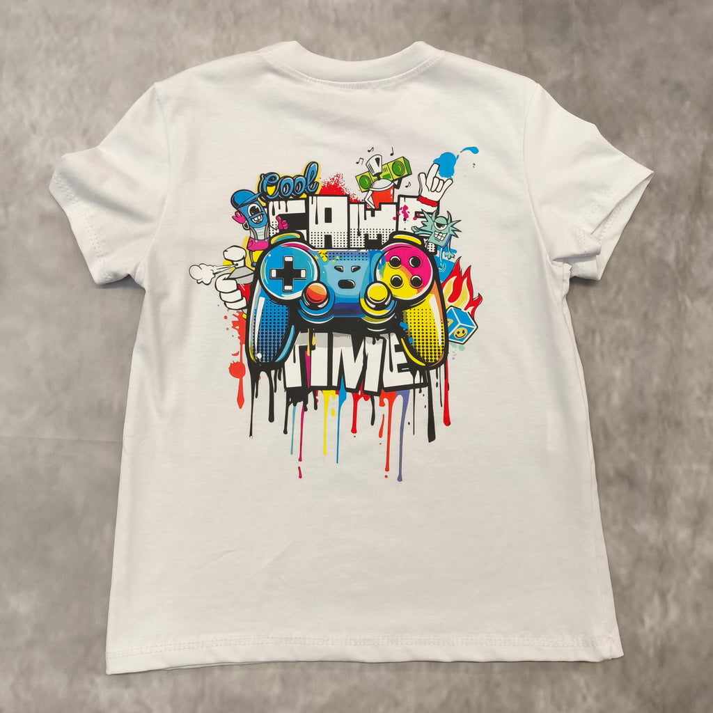 T-shirt stampa bimbo art 13334