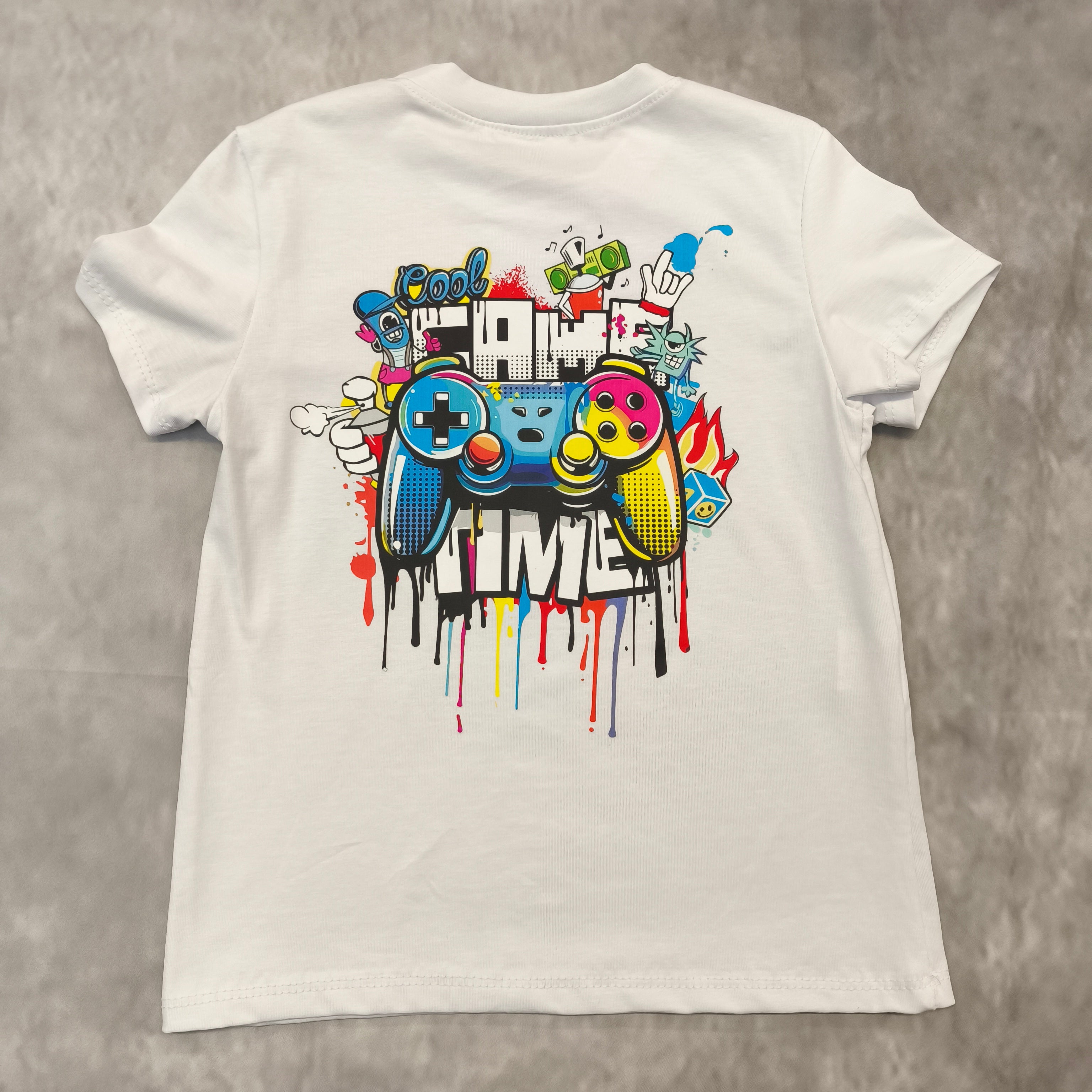 T-shirt stampa bimbo art 13334