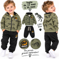 Tuta 3 pezzi dinosaur Art 8475