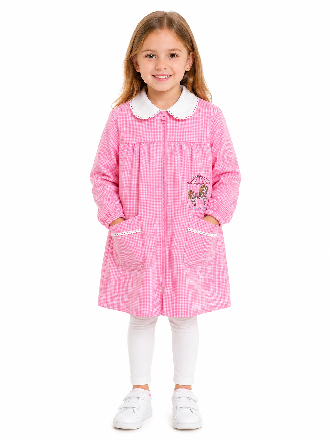 Grembiule scolastico da bambina art.3999