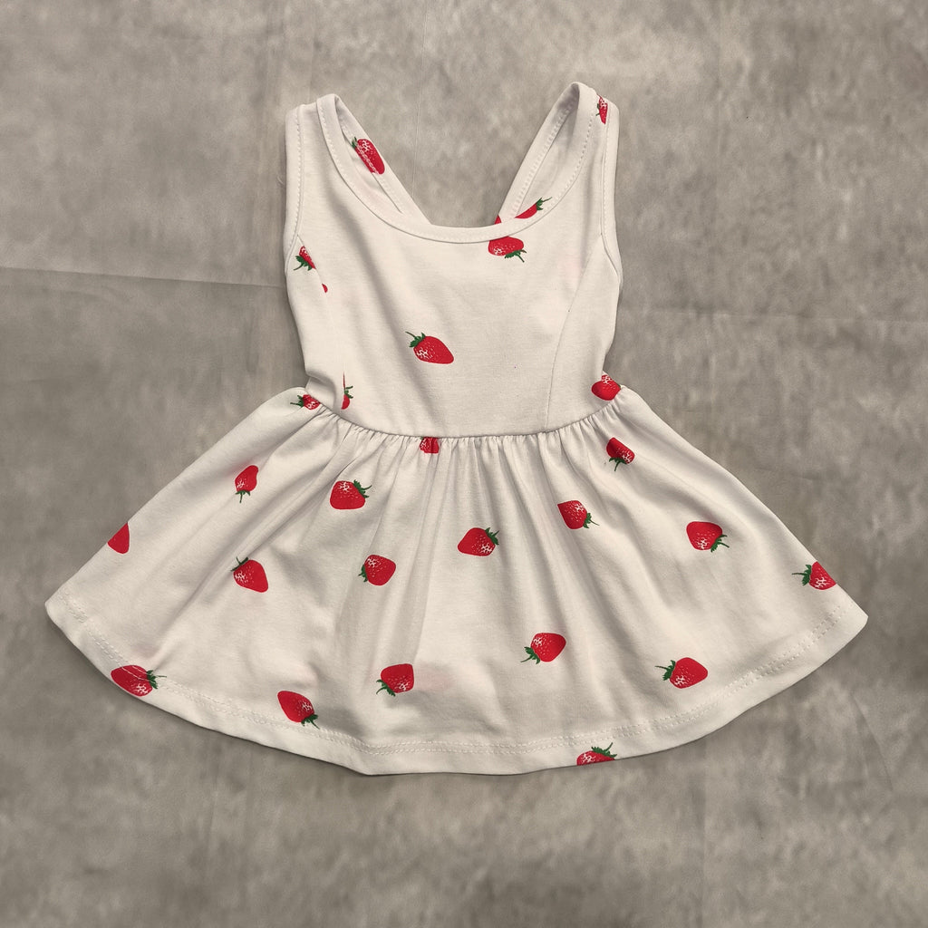 Vestito fragoline bimba art 1576