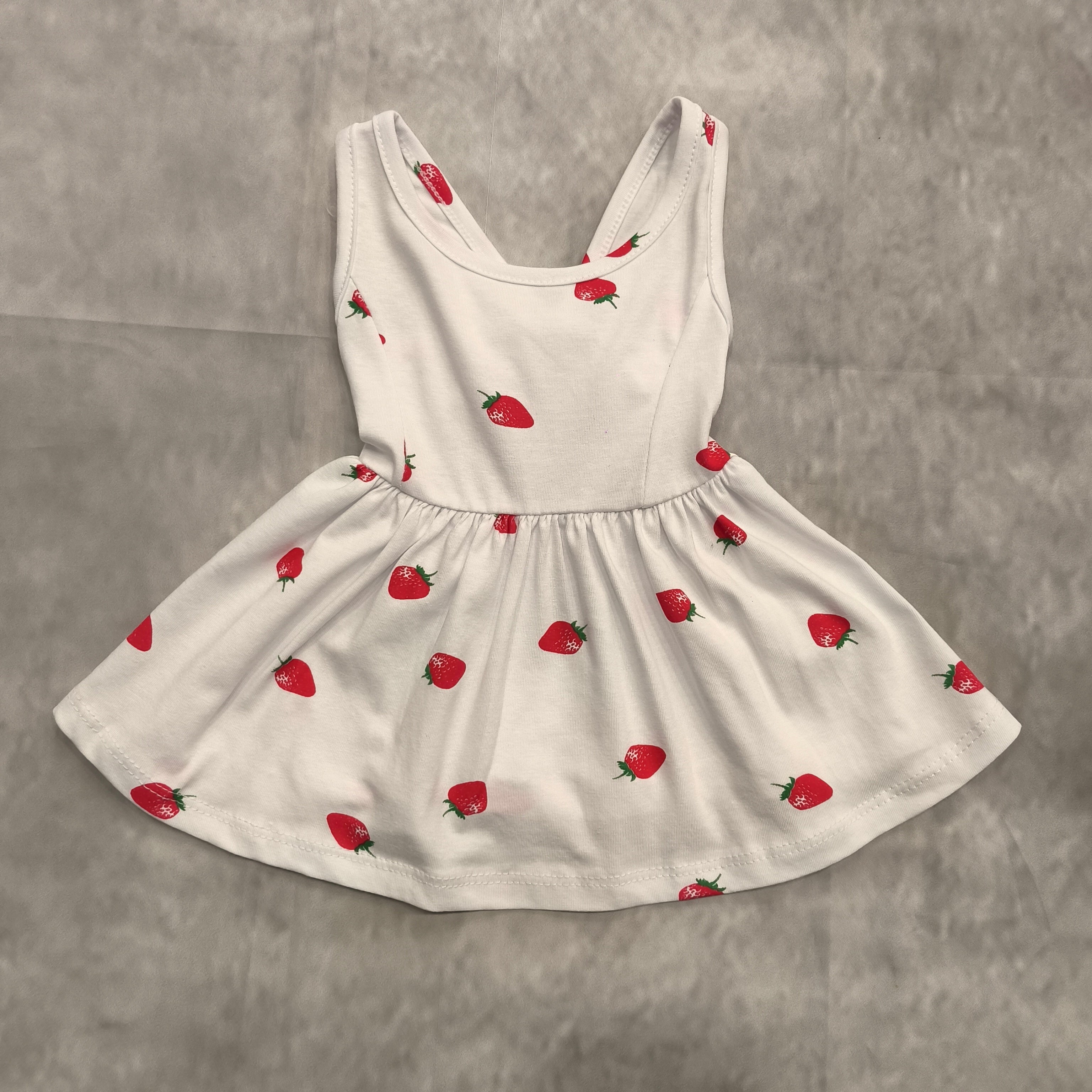 Vestito fragoline bimba art 1576