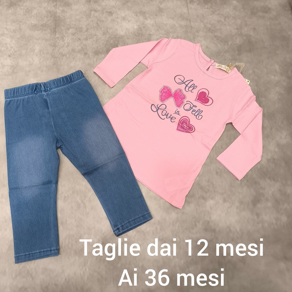 Completo bambina art 9306