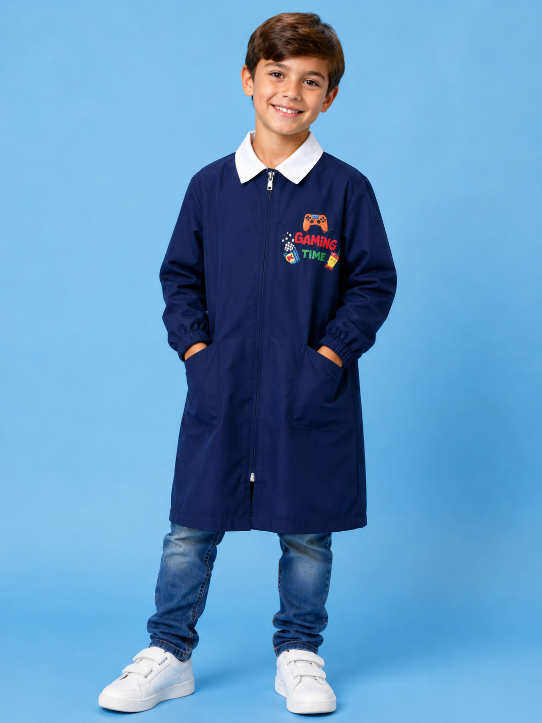 Grembiule scolastico da bambino art.4244