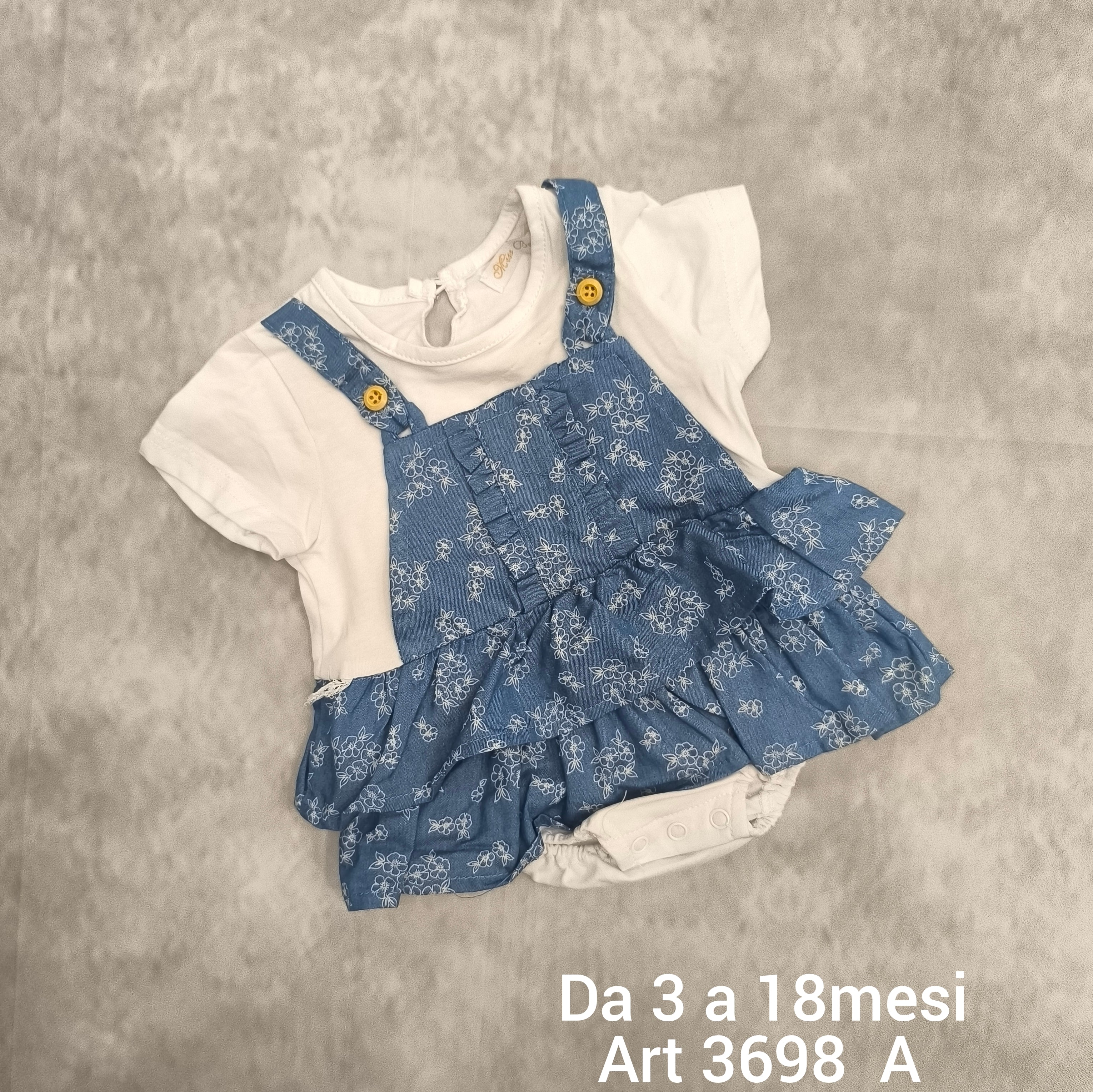 Pagliaccetto bambina art 3698