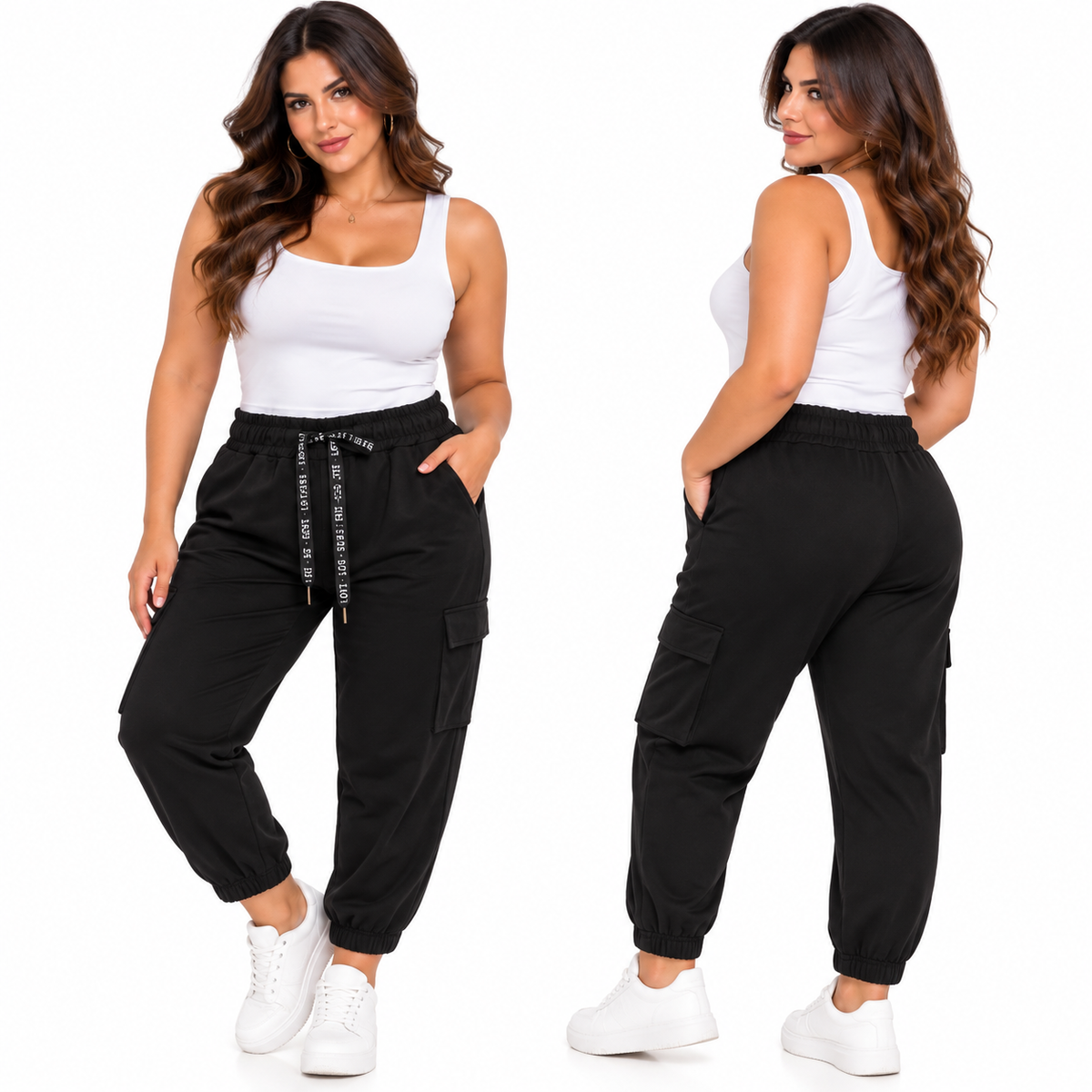 Pantaloni tuta von tasche laterali Art 3159