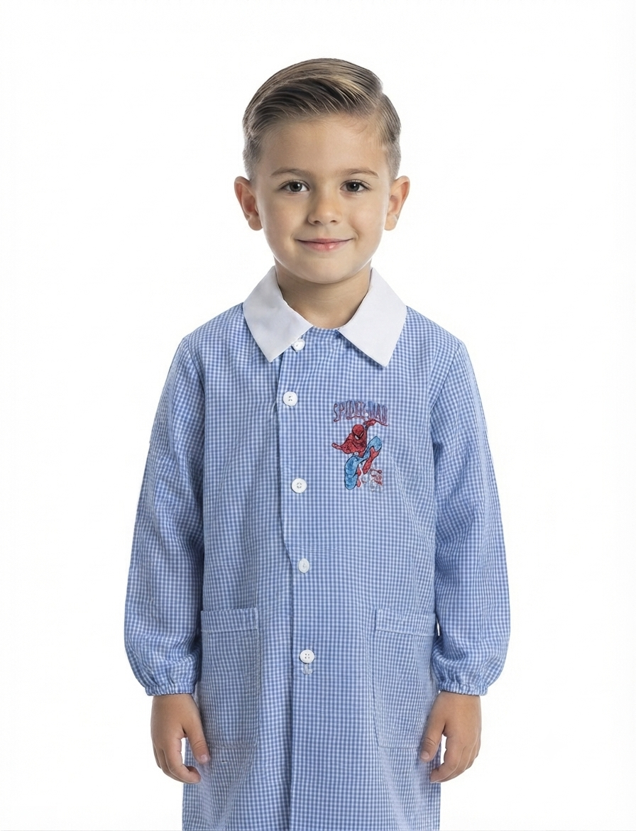 Grembiule scolastico da bambino  spiderman art.303