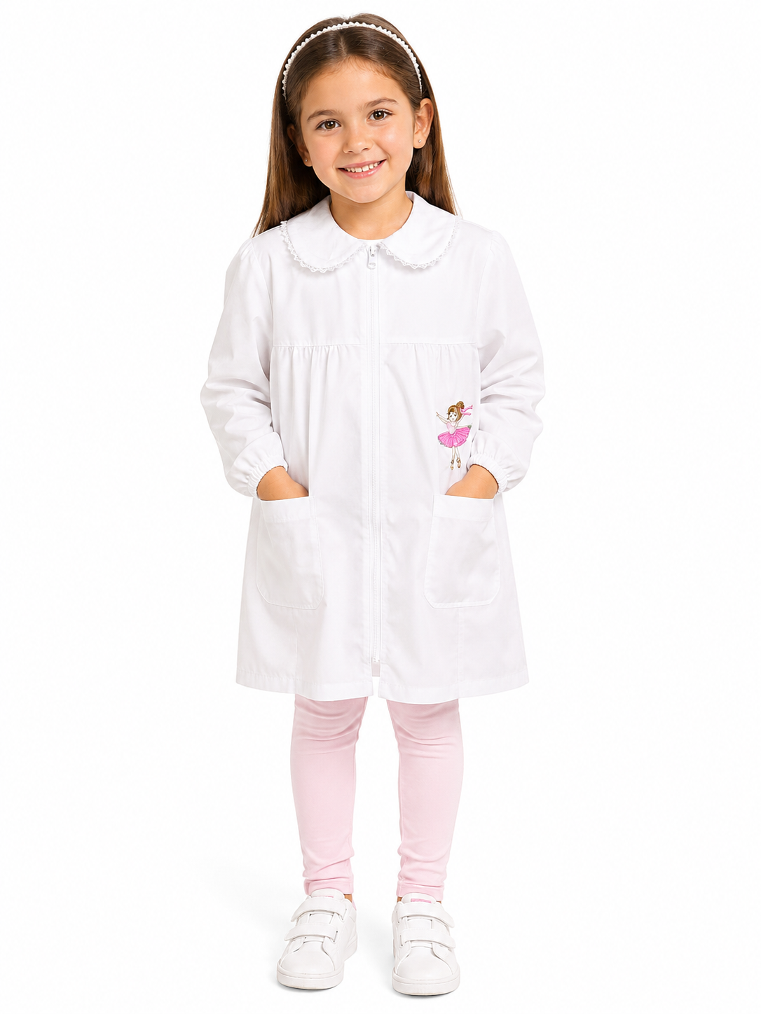 Grembiule scolastico da bambina art. 32047