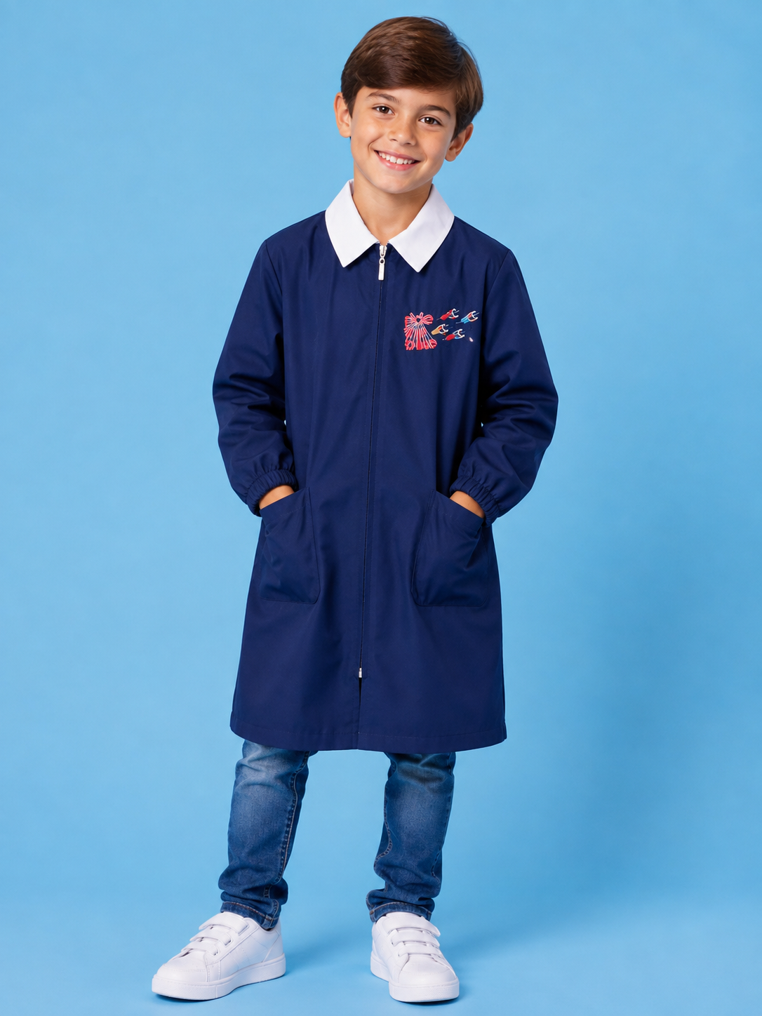 Grembiule scolastico da bambino art.4245