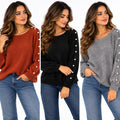 Maglione con perle art 858585