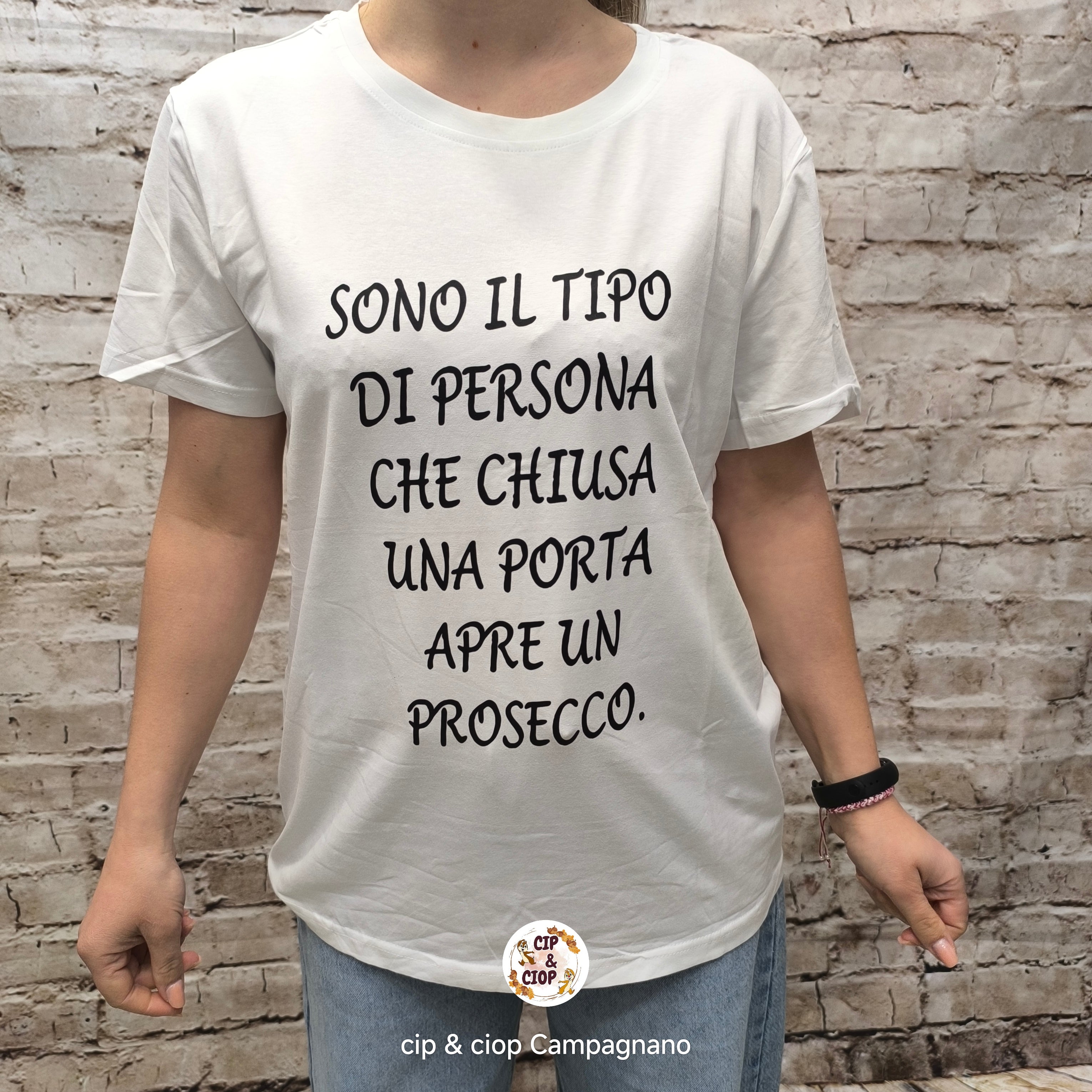 Maglia con scritta