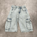 Bermuda jeans cargo bimbo art 7009