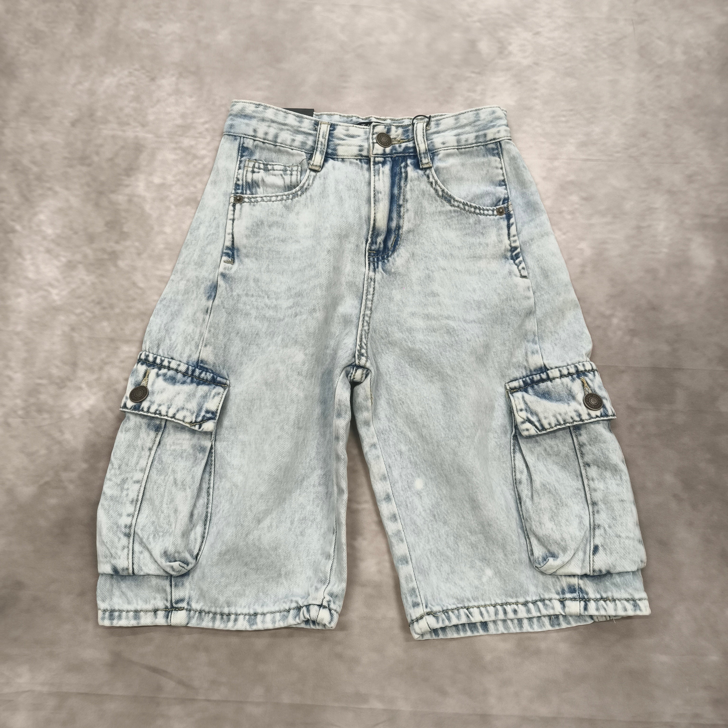 Bermuda jeans cargo bimbo art 7009