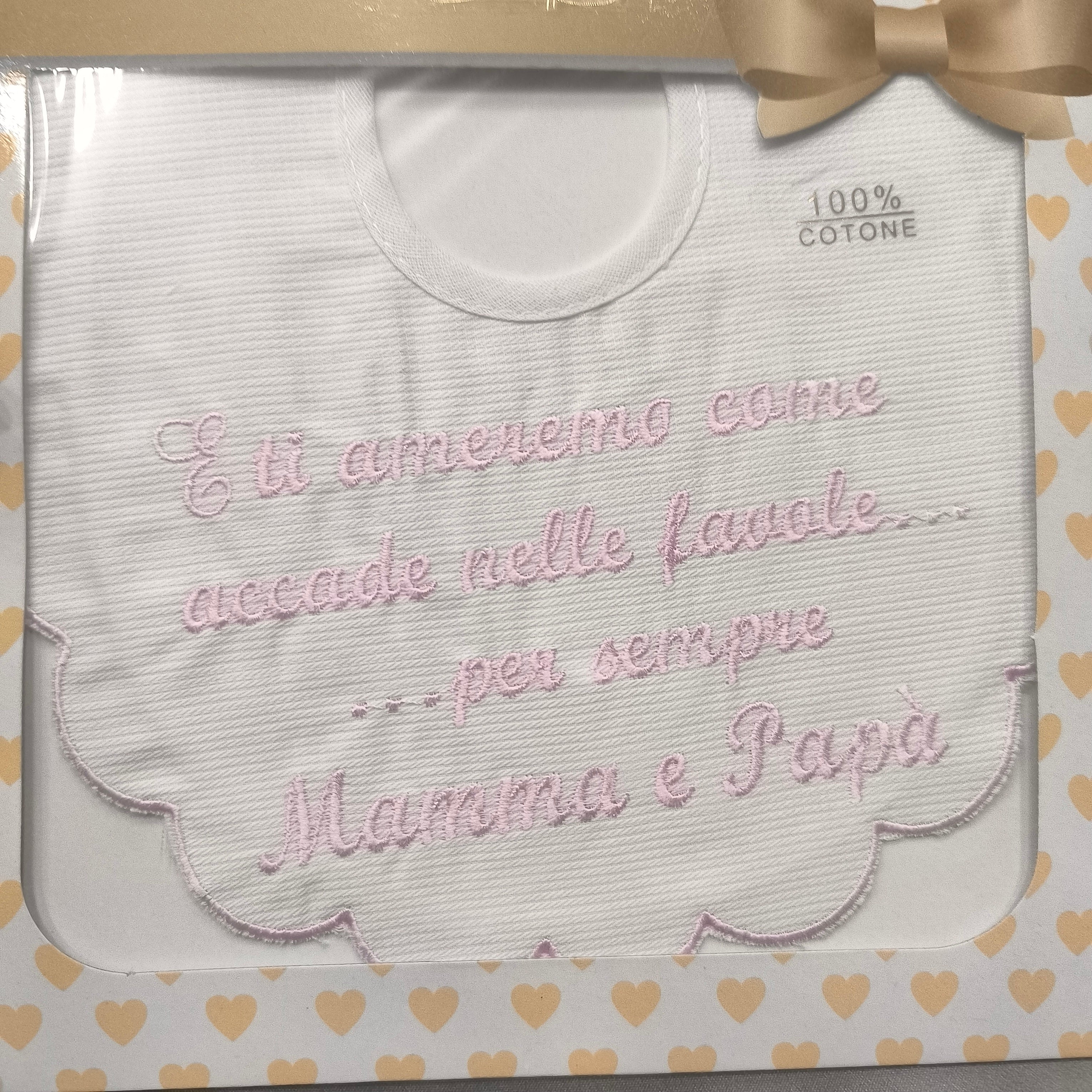 Bavaglino bambina