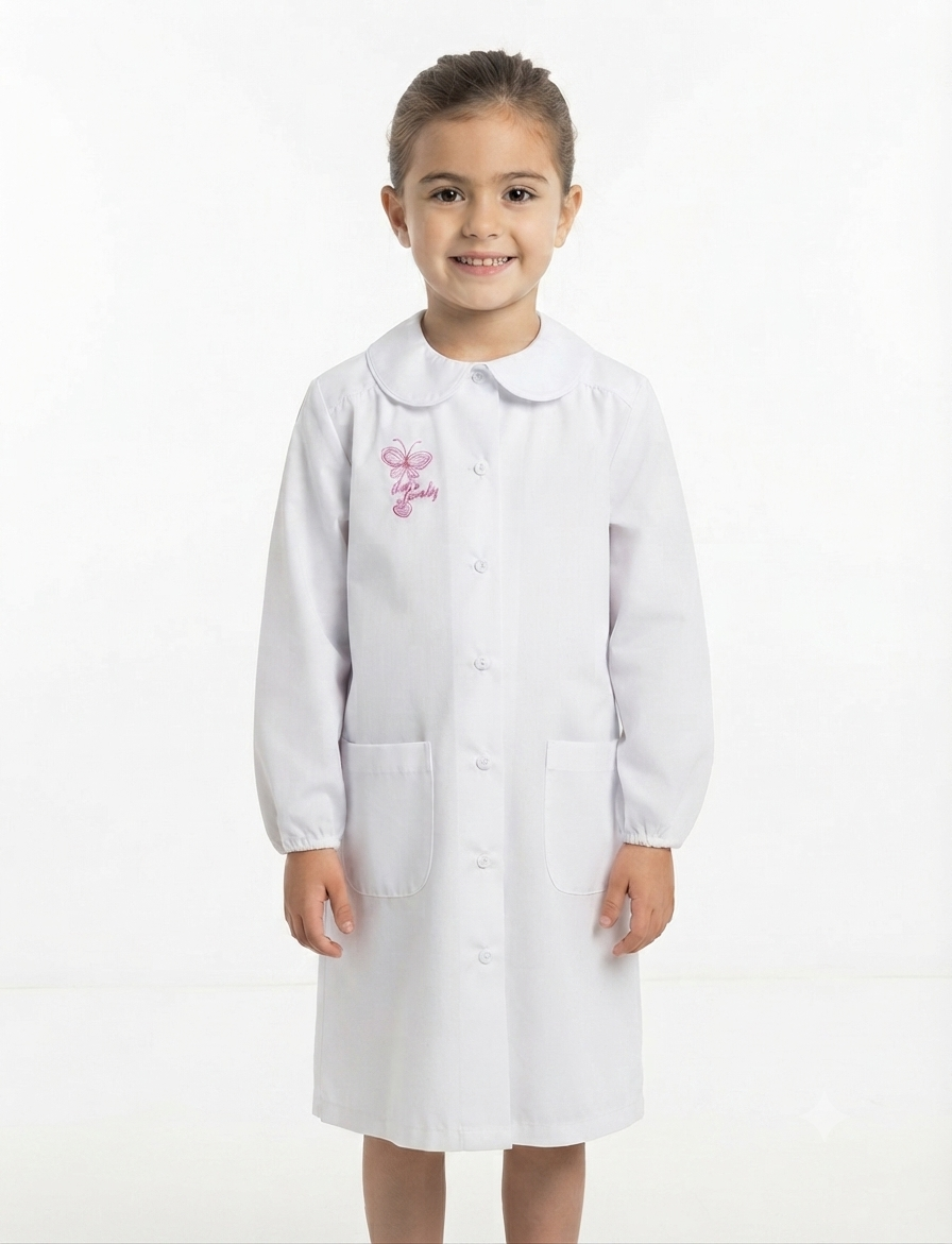 Grembiule scolastico da bambina art.3768