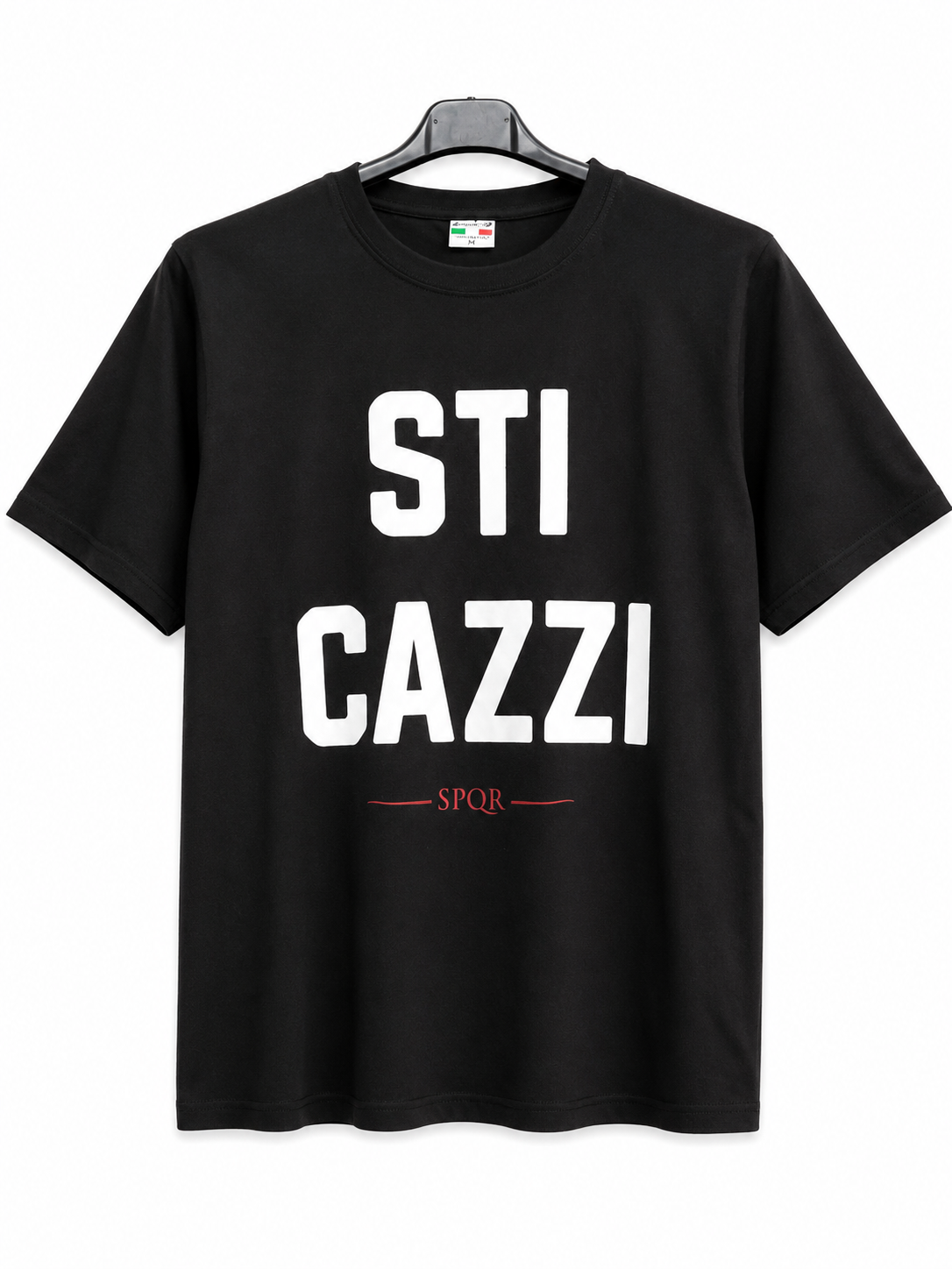 Maglia bianca e nera