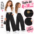 Pantaloni in velluto bambina art 9637