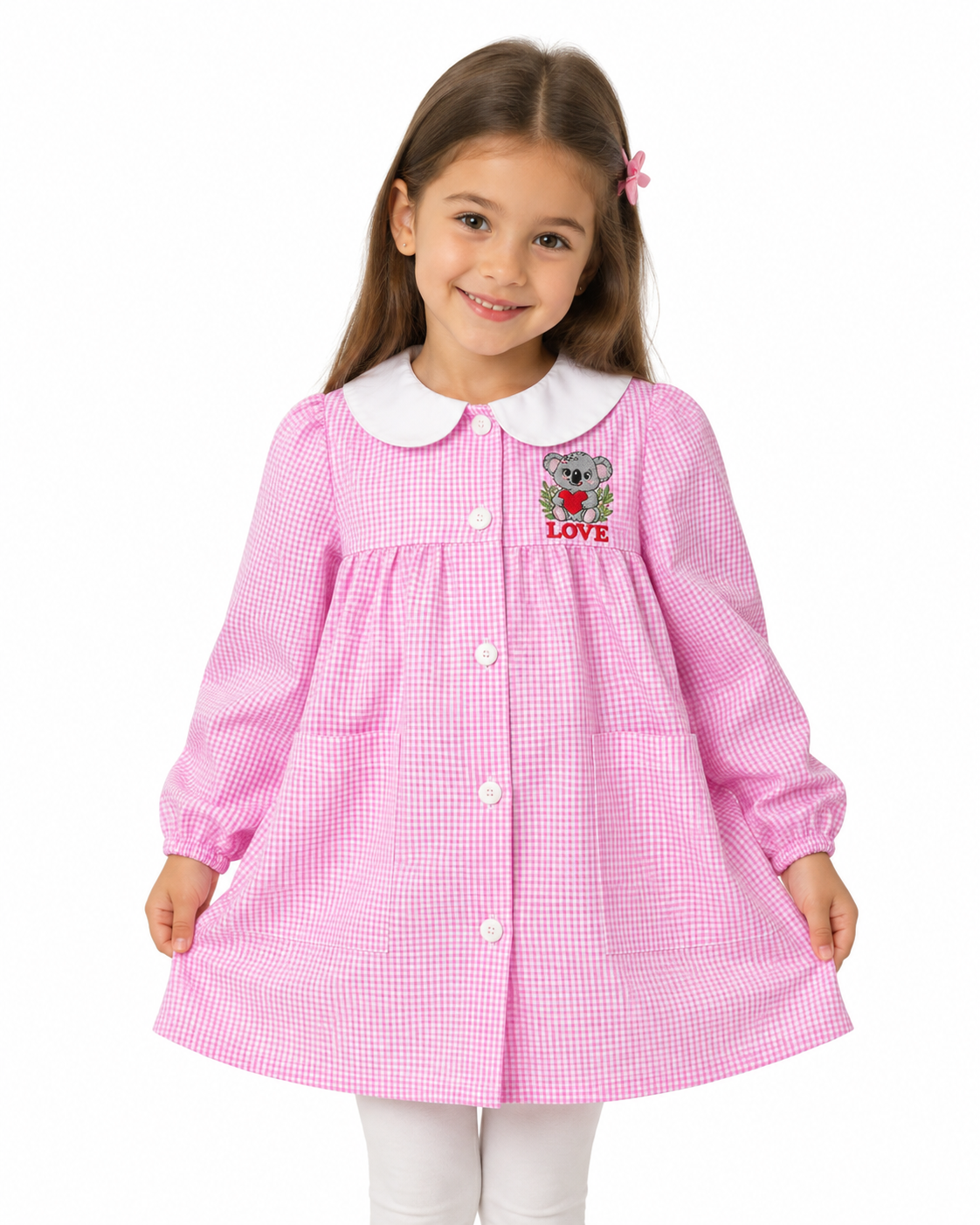 Grembiule scolastico da bambina art.0742