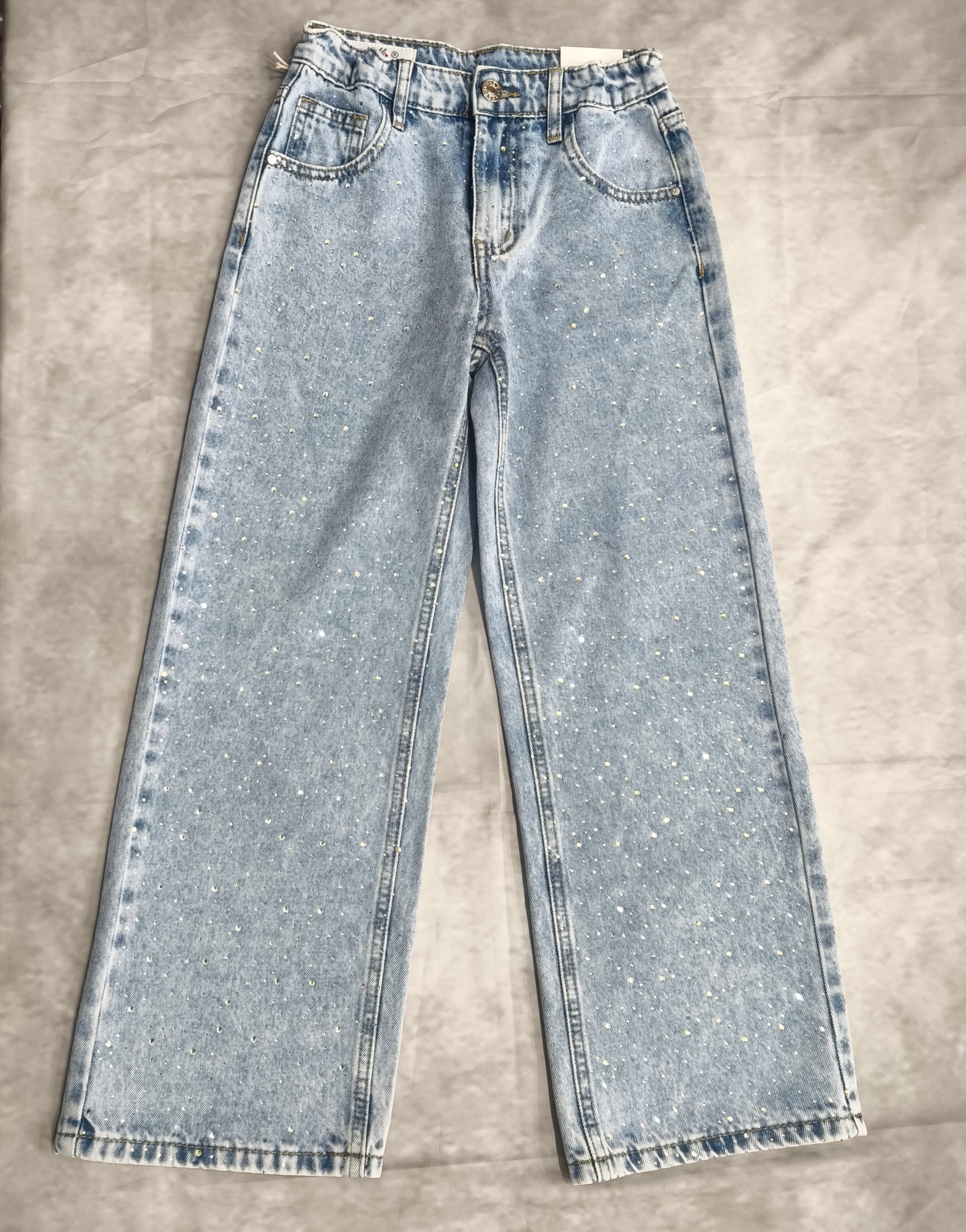 Jeans strass bimba art 3001