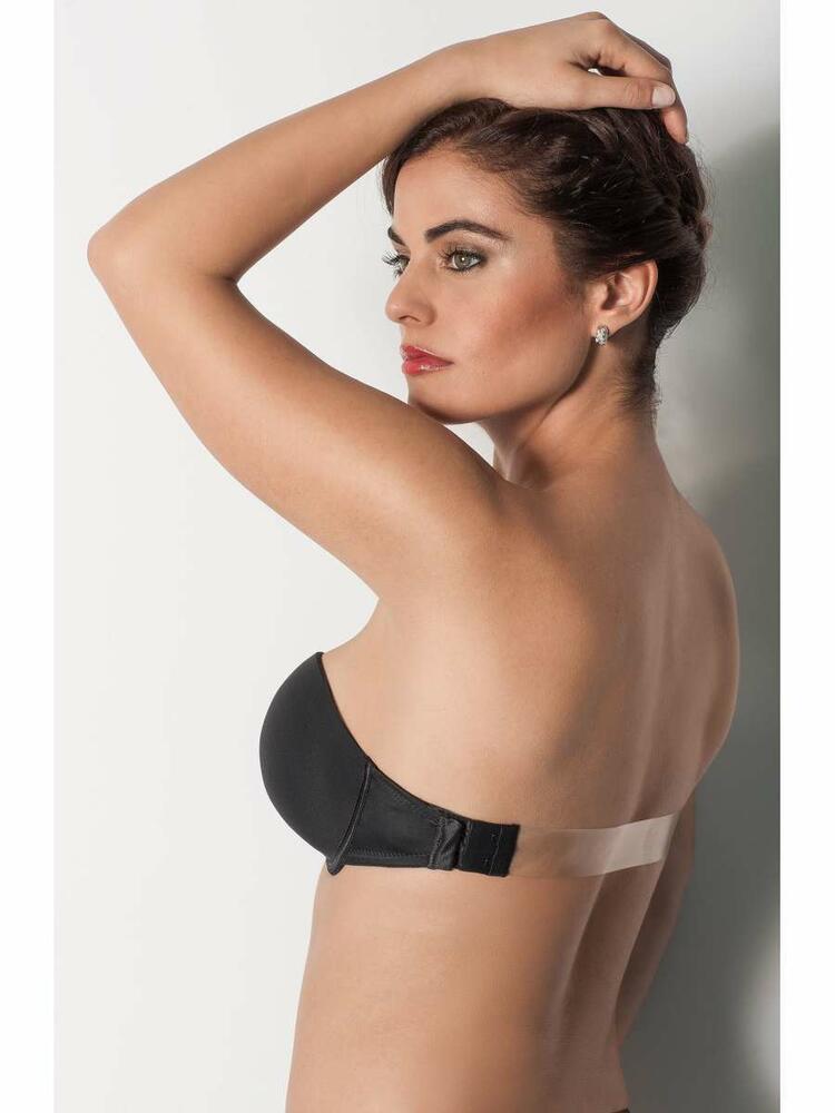 Reggiseno fascia trasparente coppa c MAGDALENA