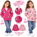 Tuta 3 pezzi unicorno maglia manica lunga felpa con cappuccio Art 258