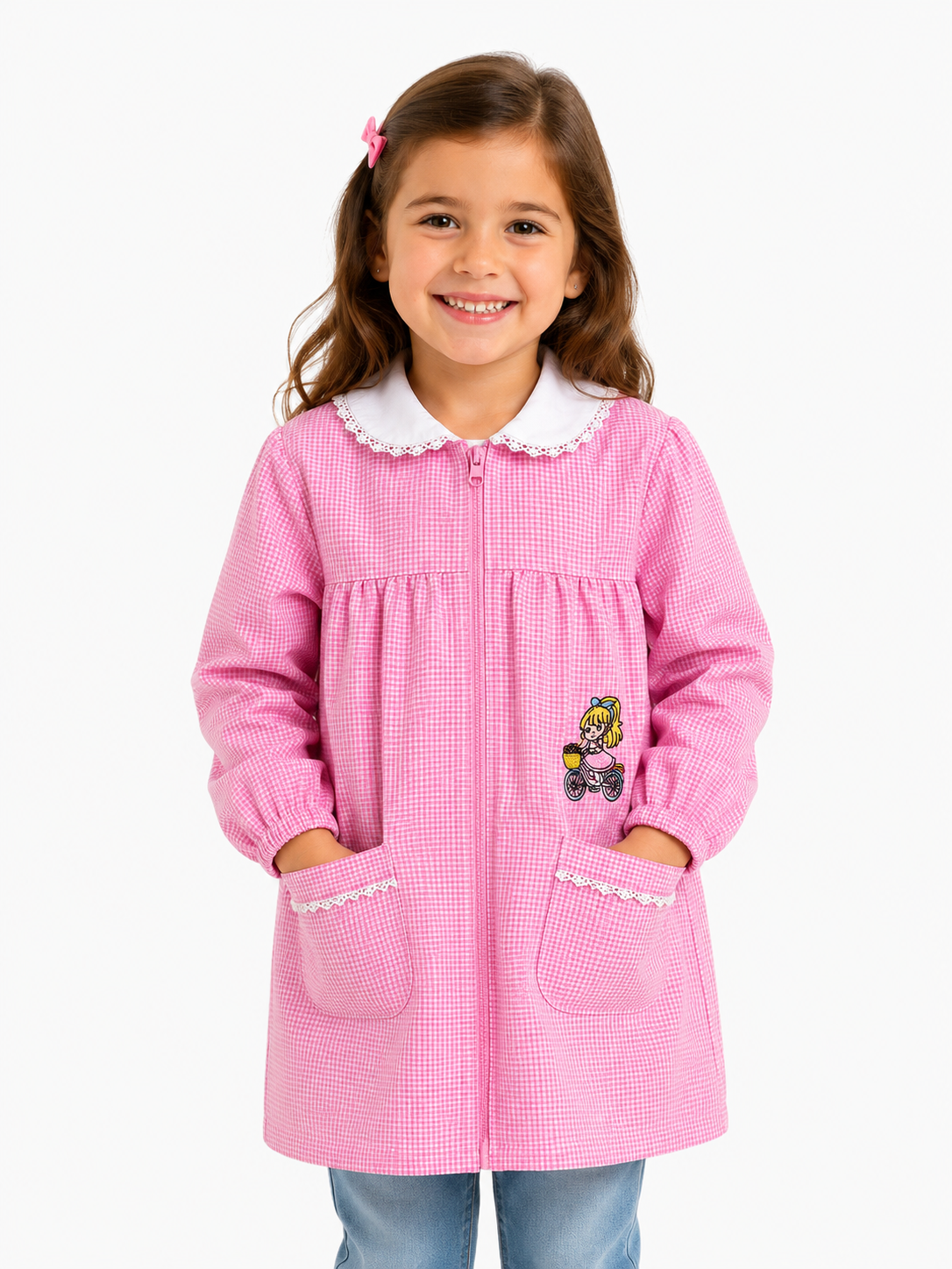 Grembiule asilo bambina art. F5056