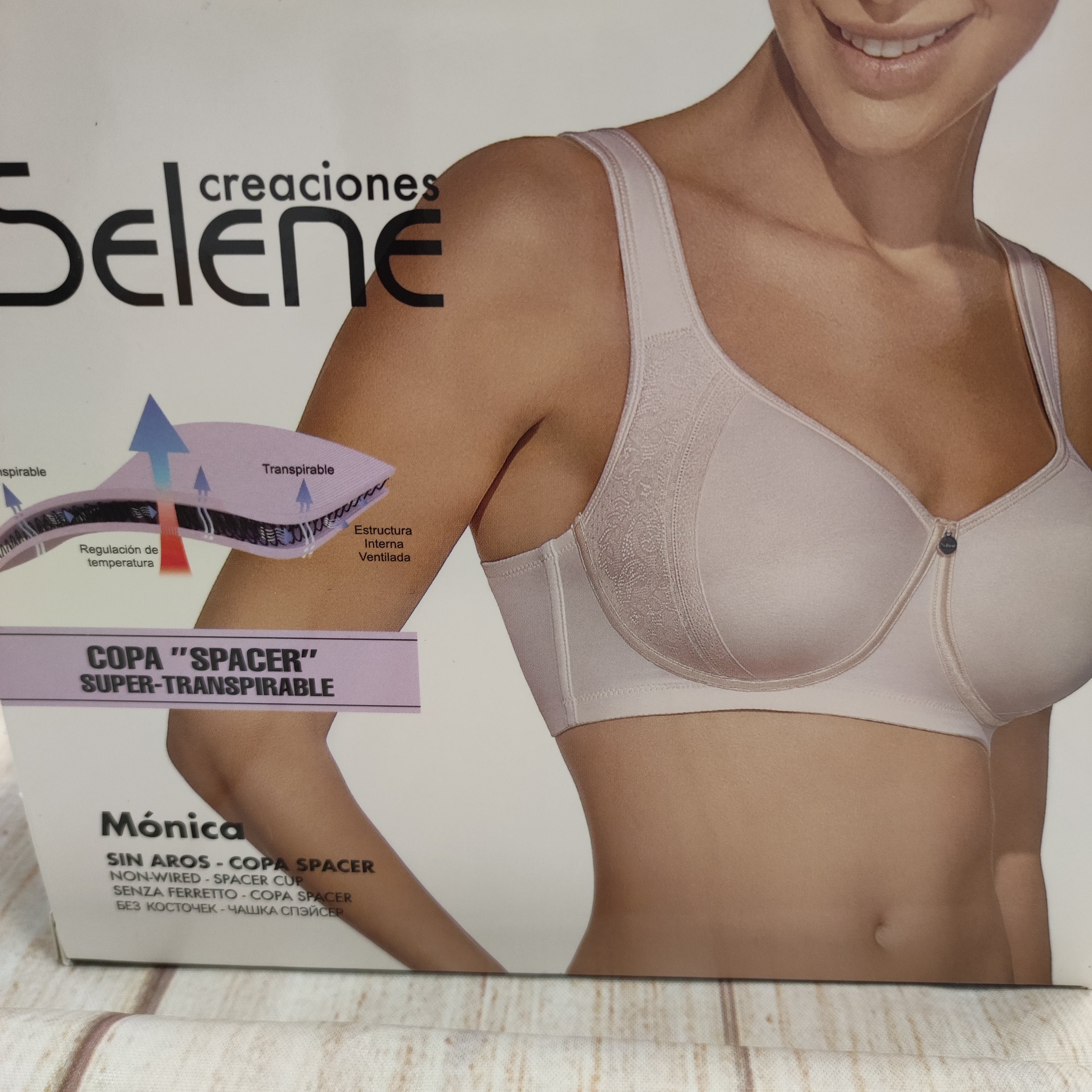Reggiseno coppa c monica senza ferretto
