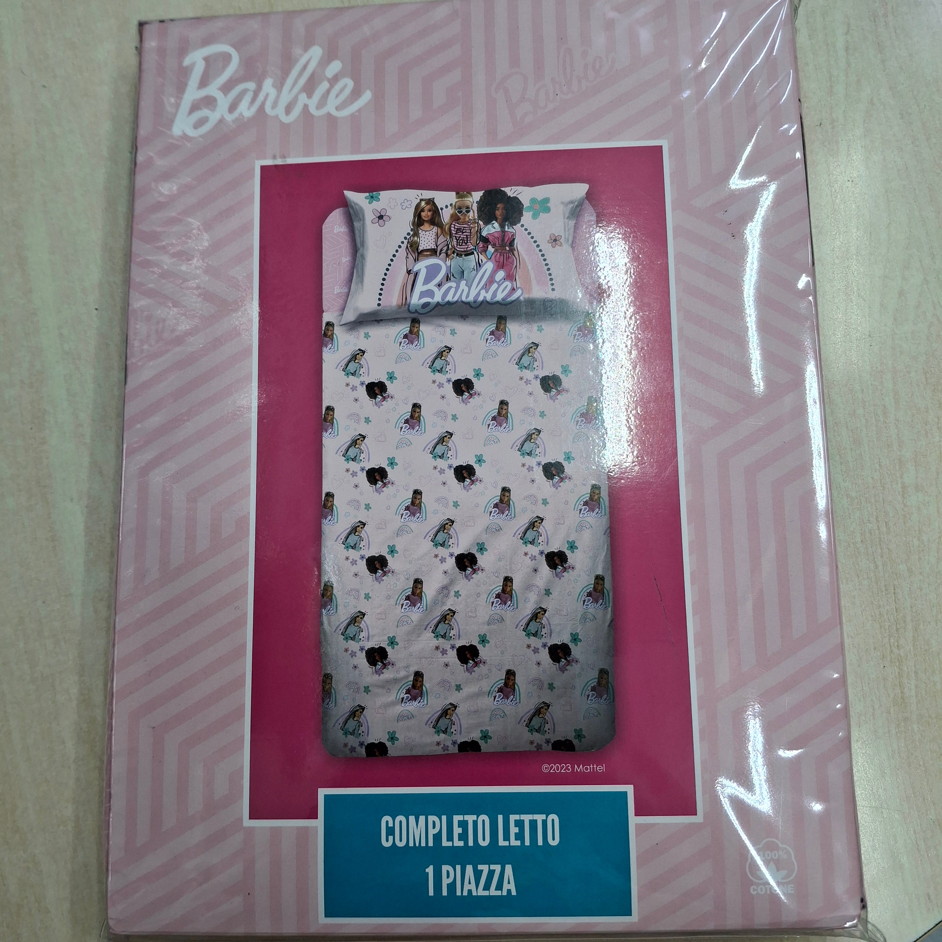 Completo letto singolo di Barbie