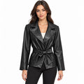 Giacca similpelle donna art 4653