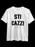Maglia bianca e nera