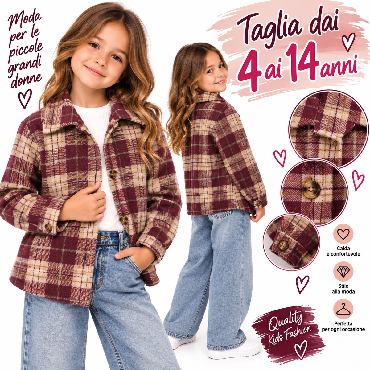 Camicia a quadri art 9769