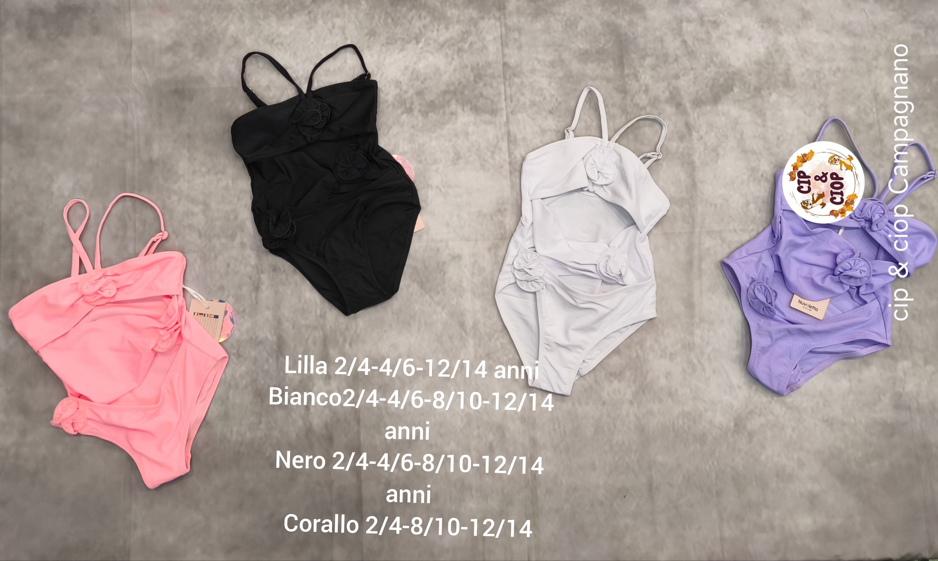 Costume intero ragazza art 10055