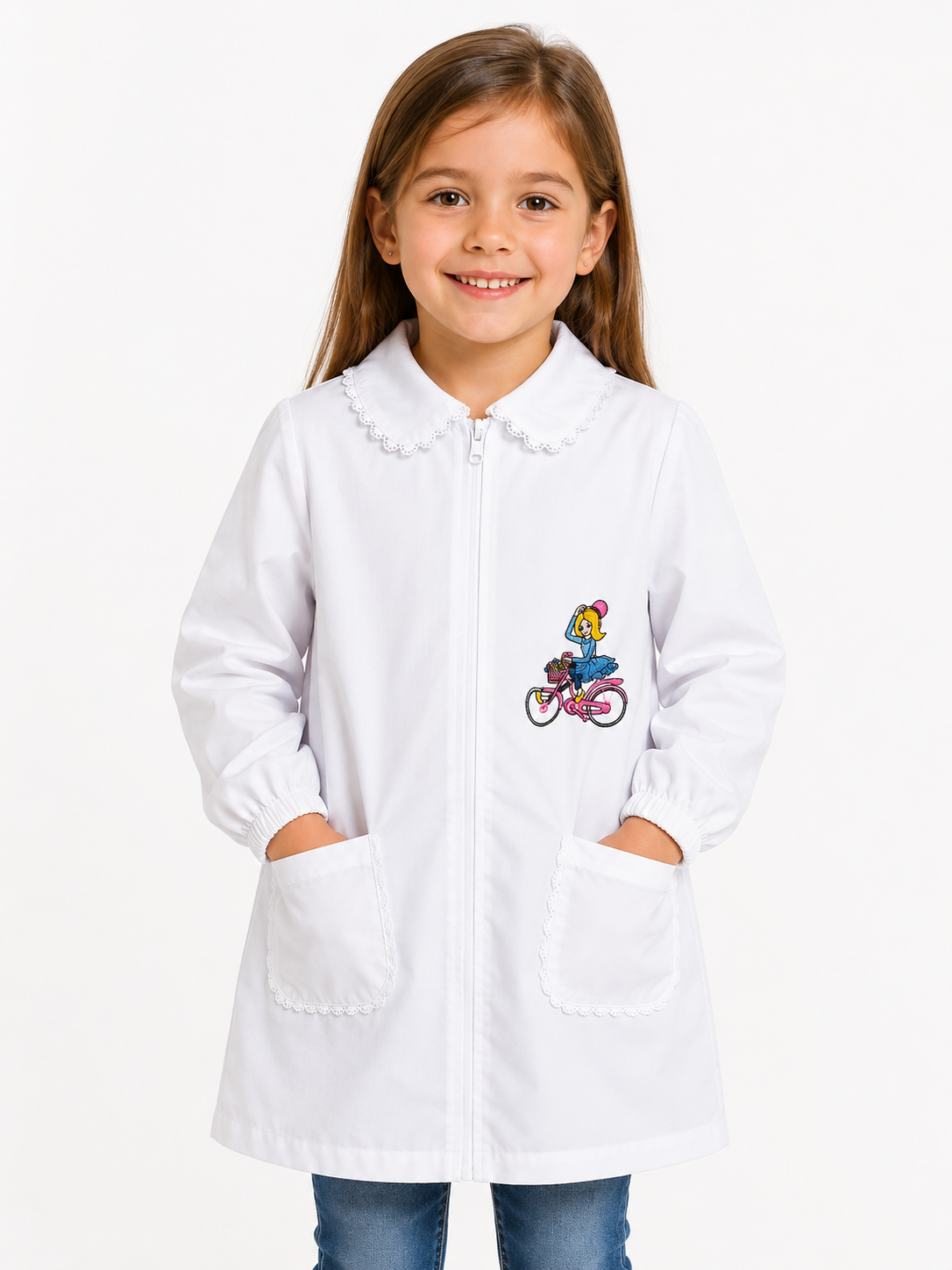 Grembiule scolastico da bambina  art.5102