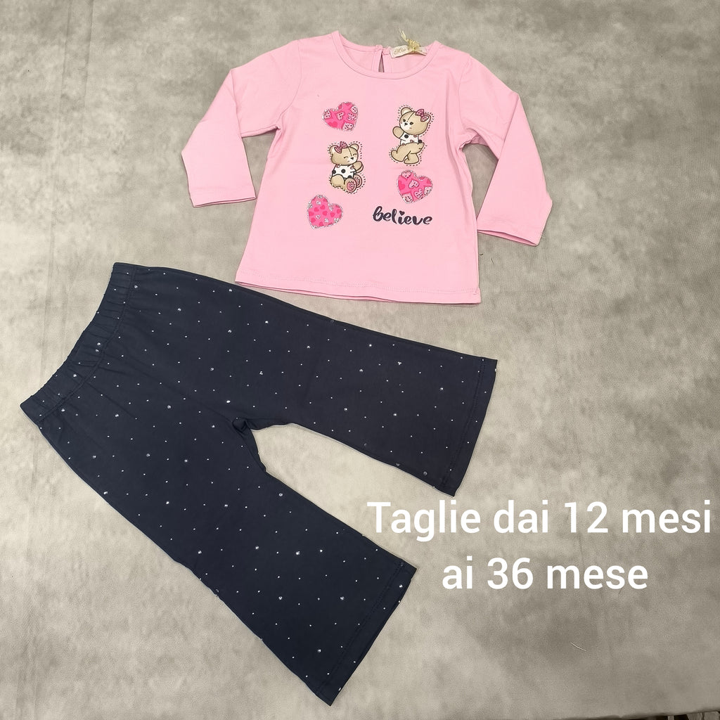 Completo bambina art 9362