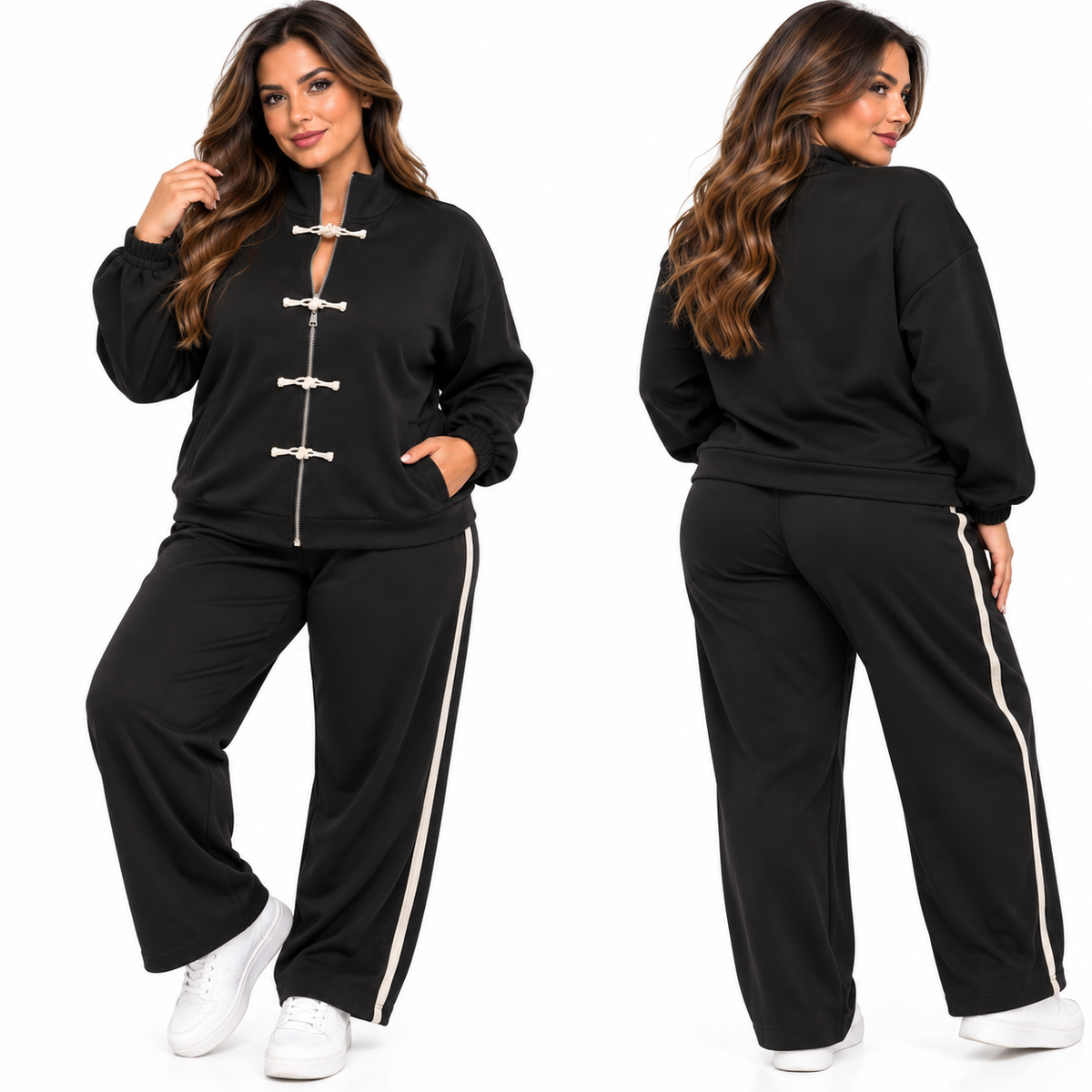 Completo tuta curvy Art 61104