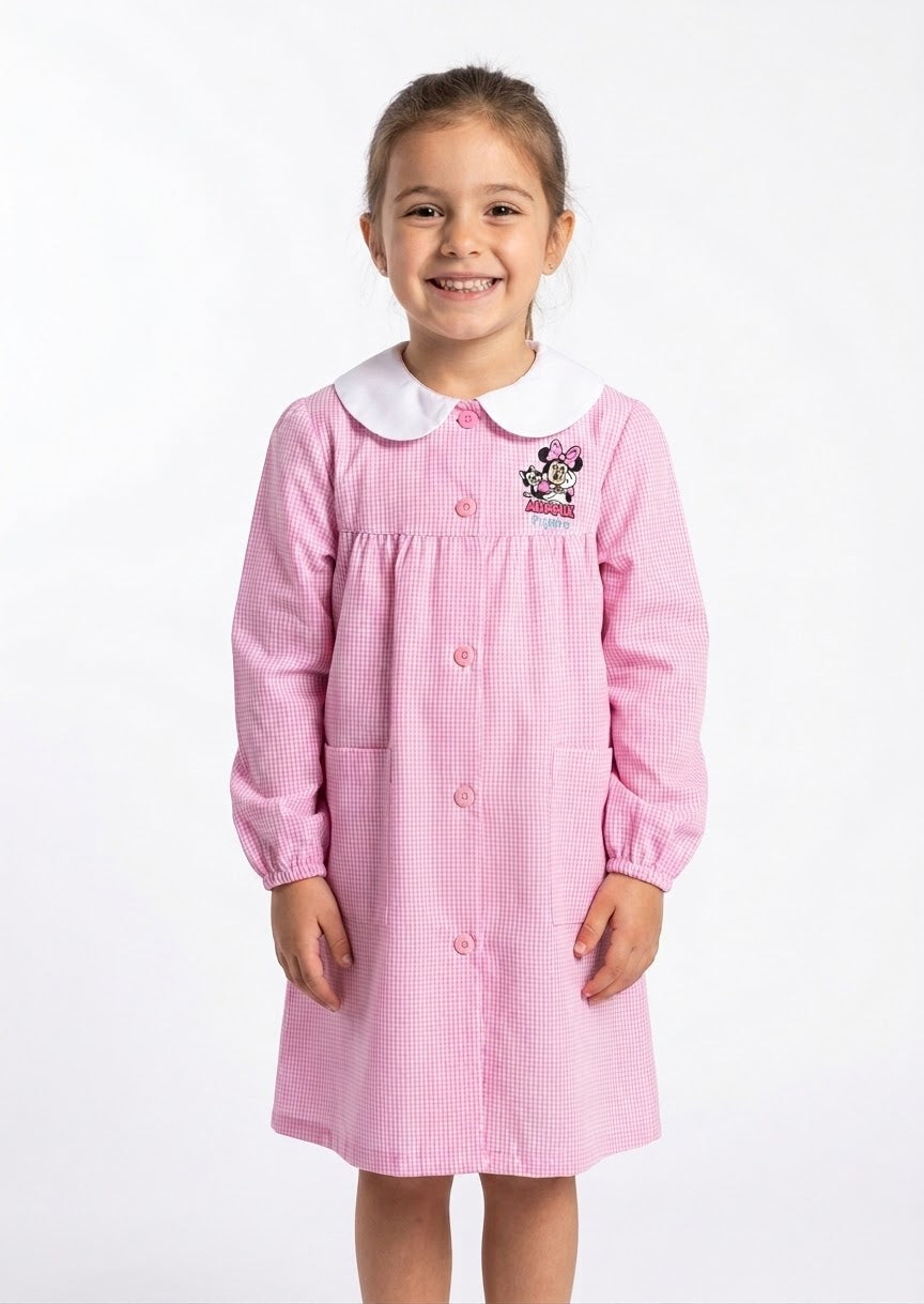 Grembiule minnie con bottoni art 102 bottoni