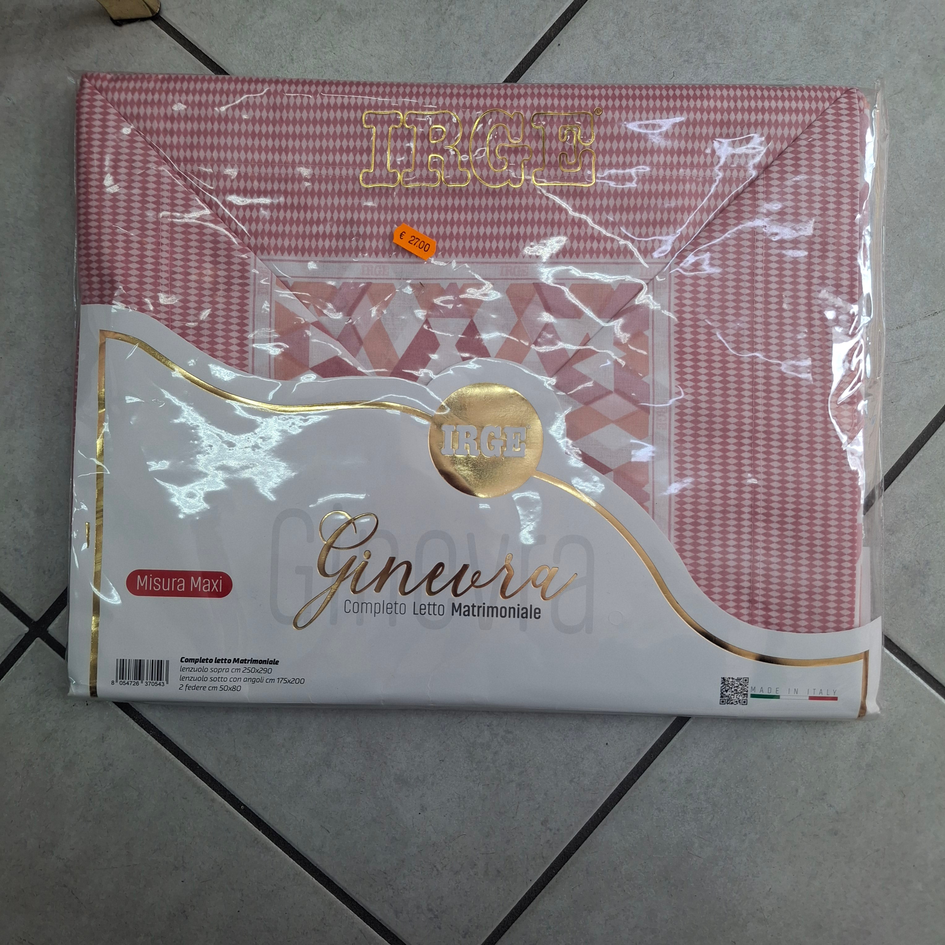 Completo letto matrimoniale maxi