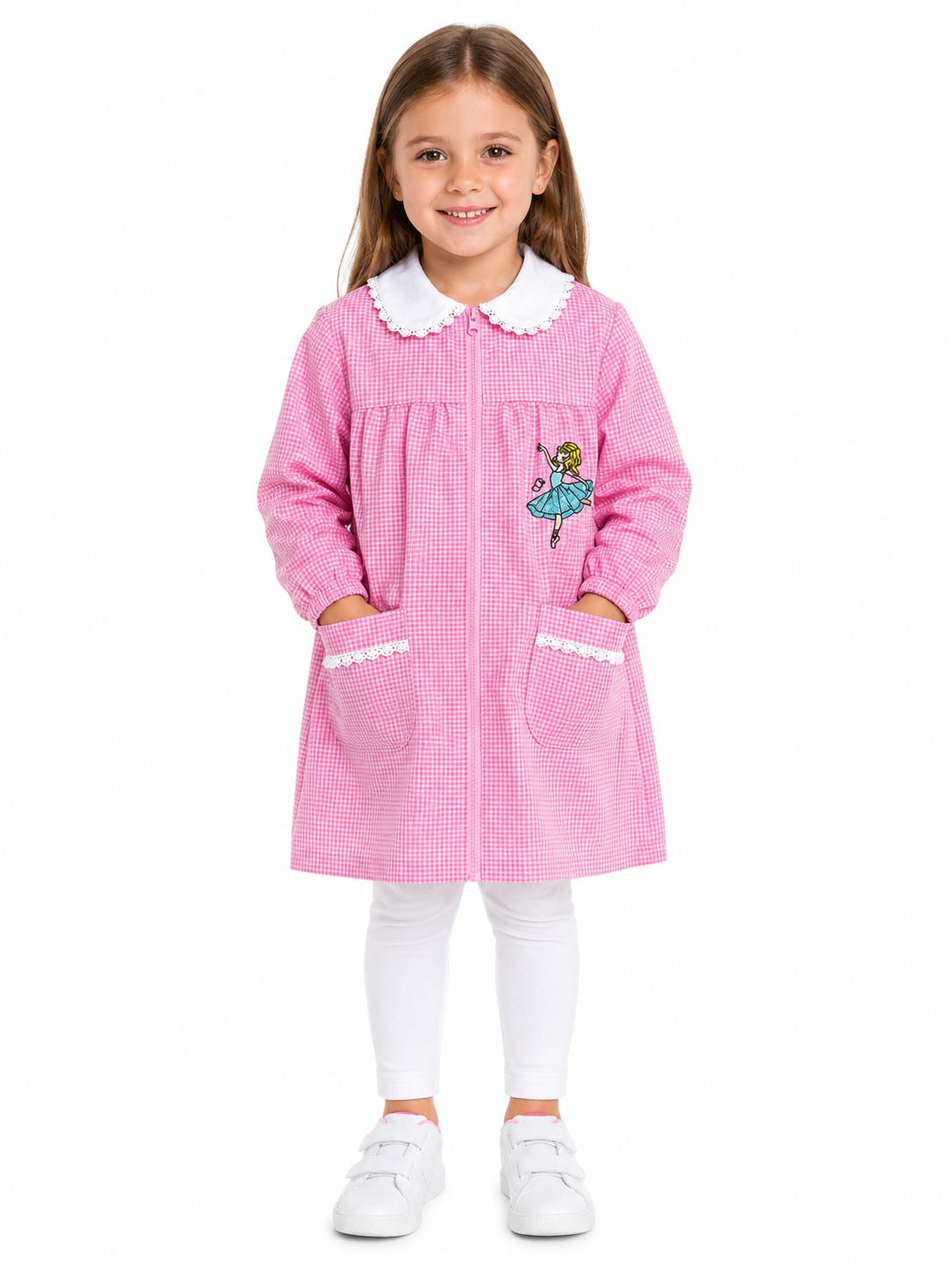 Grembiule scolastico da bambina art. 5059