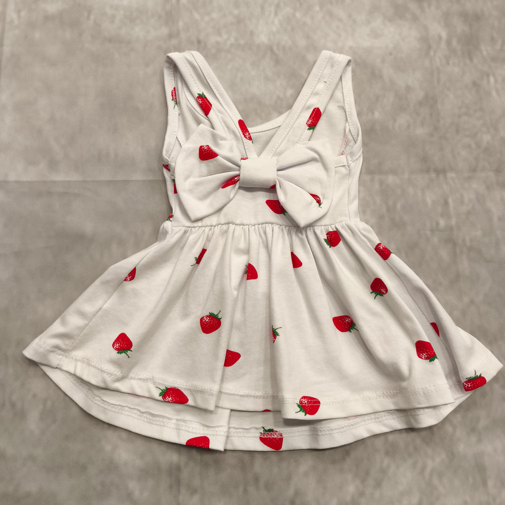 Vestito fragoline bimba art 1576