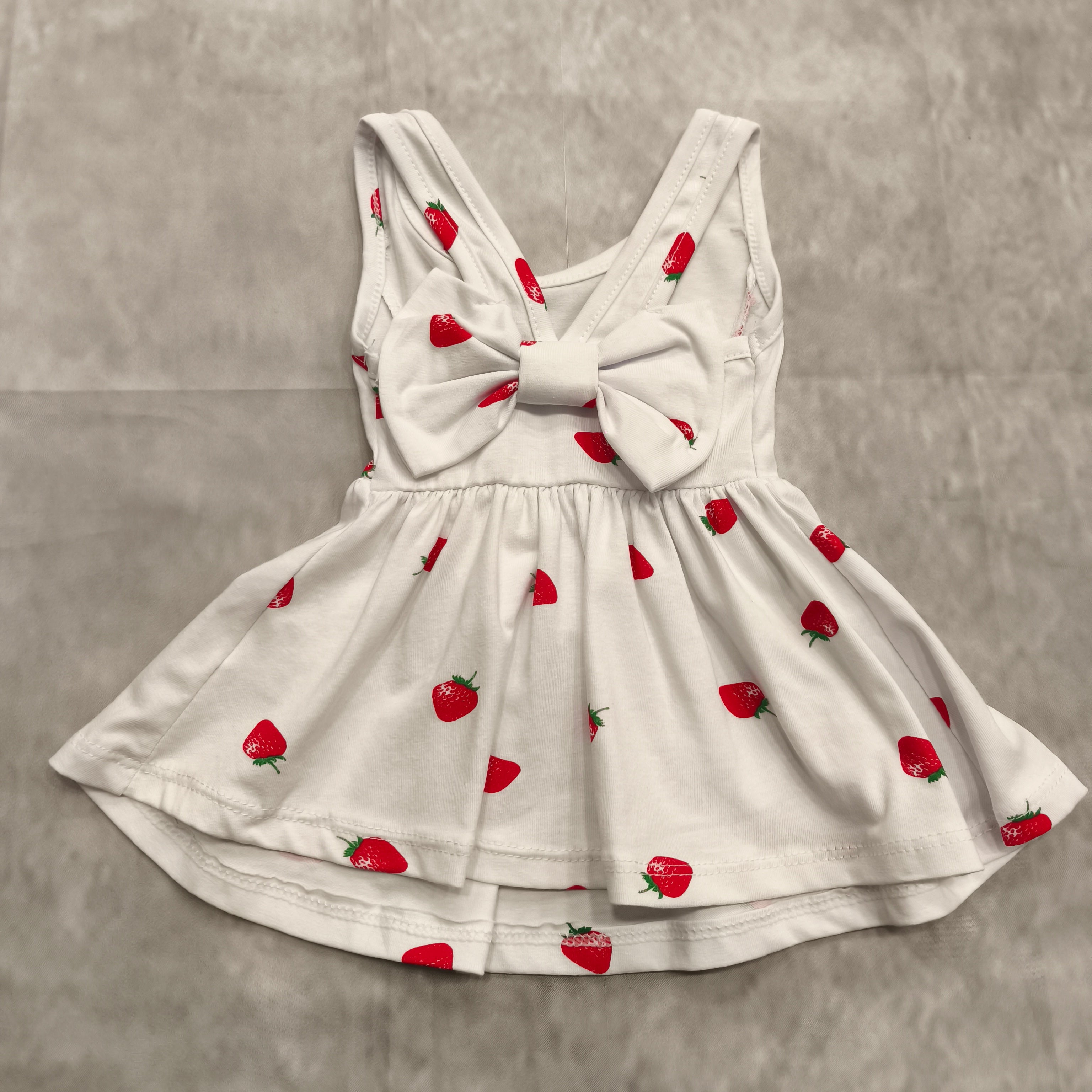 Vestito fragoline bimba art 1576