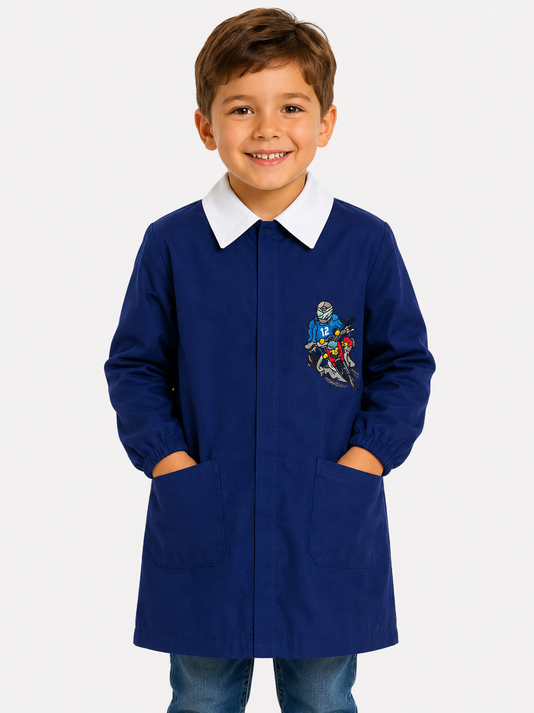 Grembiule scolastico da bambino art.32075