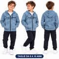 Completo tuta felpatura leggera Art 1335
