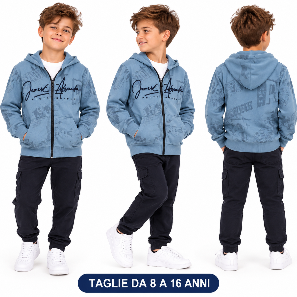 Completo tuta felpatura leggera Art 1335