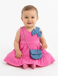 Vestito bambina con borsetta art 6212