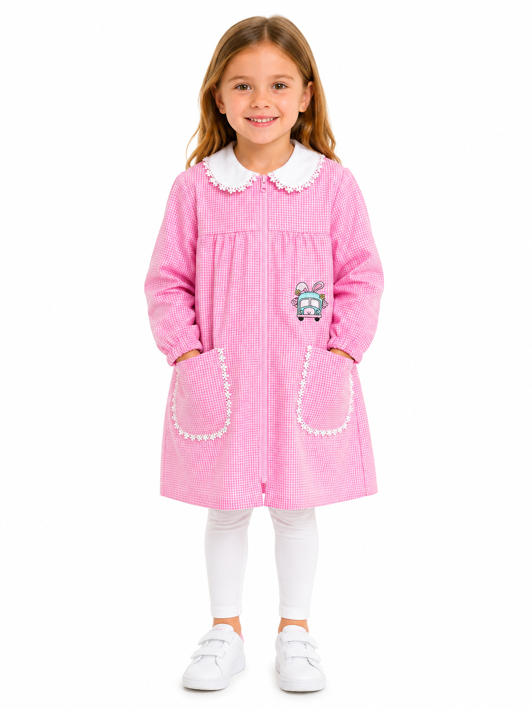 Grembiule scolastico da bambina Art.5055