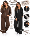 Tute donna con cappuccio art 38633