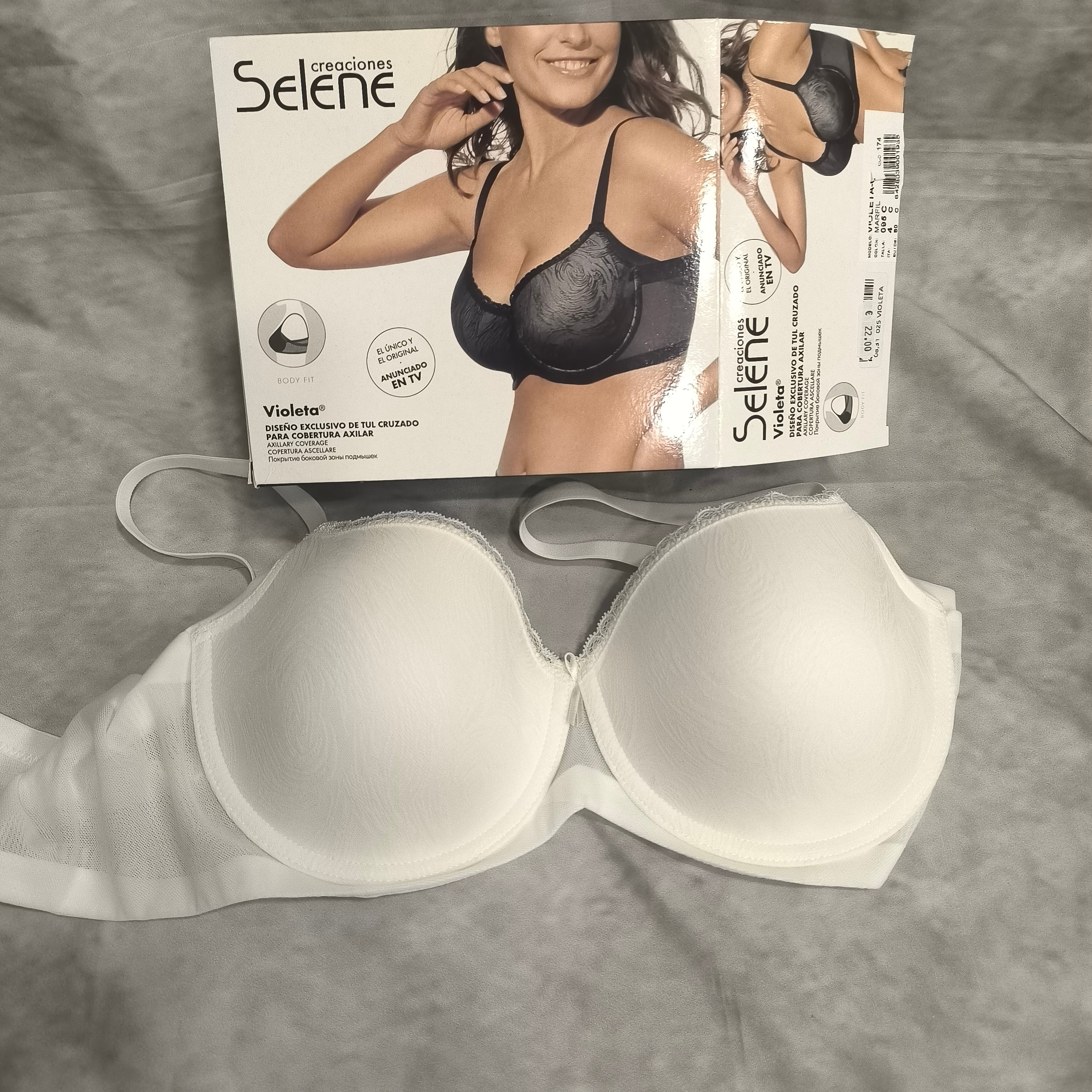 Reggiseno Selene coppa c violeta