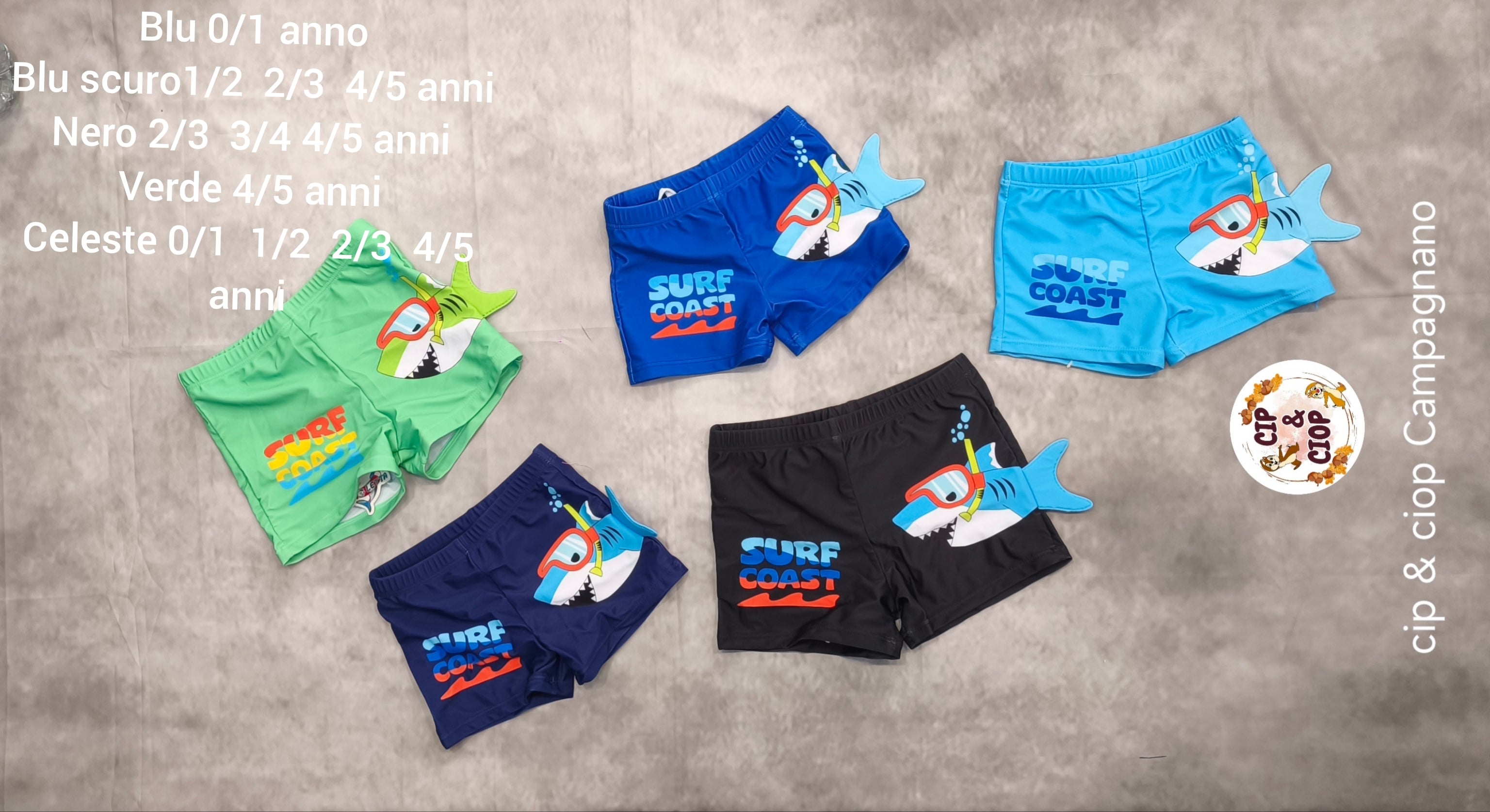 Costume bambino mare art 22012
